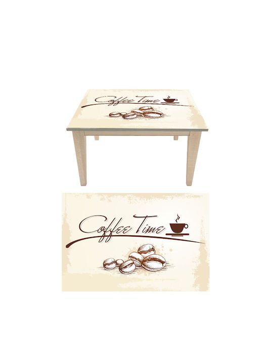 Autocolant de Masă Coffee Time 3 130cm X 85cm