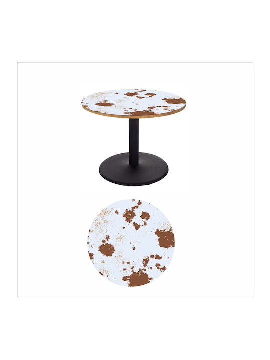 Rust Table Sticker 100cm Diameter
