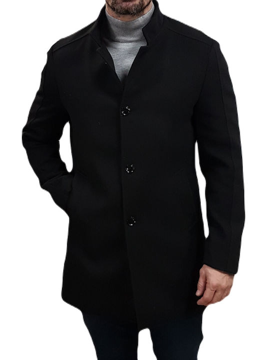 Makan Men's Coat Black