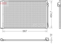 Denso Air Conditioning Condenser Dryer Mercedes Eqv W447 Marco Polo Camper W447 Sprinter 3.5-t B907 B910 3-t 4-t Denso Air Conditioning Condenser Dryer Mercedes Eqv W447 Marco Polo Camper W447 Sprinter 3.5-t B907 B910 3-t 4-t