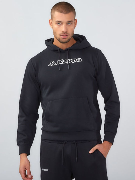 Kappa Fogghio Sweatshirt mit Kapuze Black