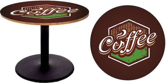 Autocolant pentru Masă de Cafea 6 Diametru 50cm