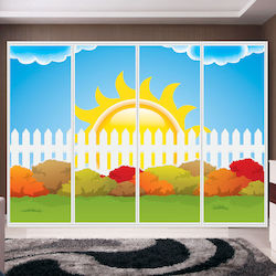 Wardrobe Sticker Summer 250cm