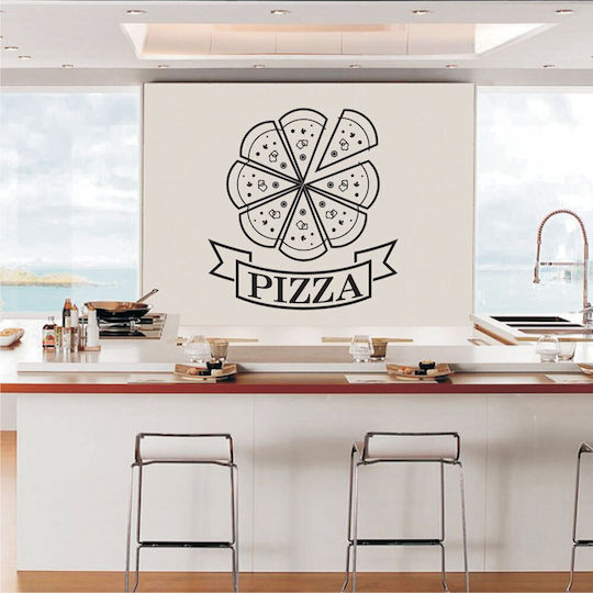 Autocolant de Perete Pizza 4 50cm X 55cm