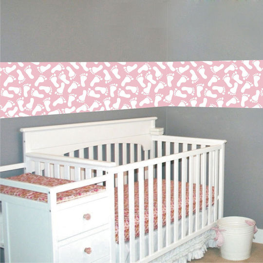Adhesive Paw Border 145cm X 25cm