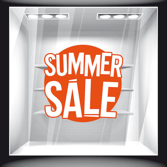 Αυτοκόλλητο Εκπτώσεων Summer Sale 31 120cm X 120cm