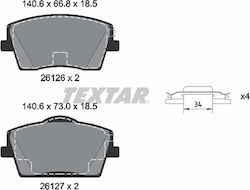 Textar Disc Brake Pad Set