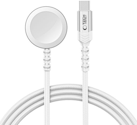 Tech-Protect Mc01 Φορτιστής για Apple Watch Λευκός