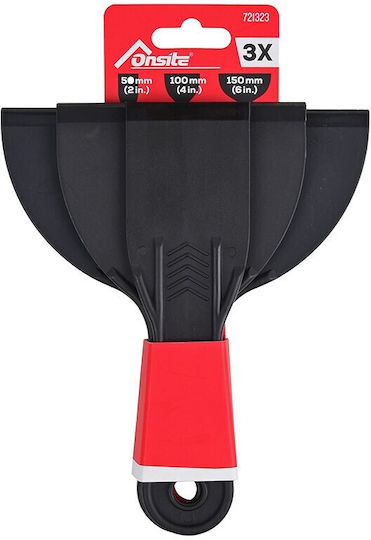 On Site Set of Plastic Spatulas 3 Pieces 721323