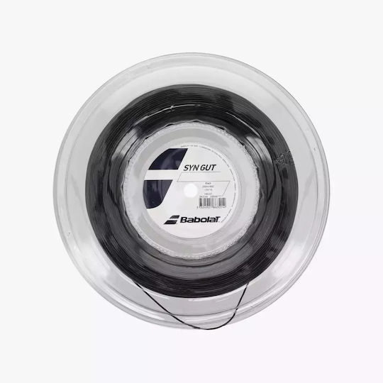 Babolat Tennis Racket String Black 200m, Φ1.30mm