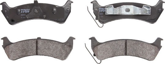 Set Plăcuțe De Frână Spate Trw Automotive Ford Usa Windstar Jeep Cherokee Mazda Navajo 2.5 3.8 4.0 09.91-08.04 45.2x140.3x14.6 Mm