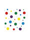 Decowalls Kinder Wandsticker Wand 740Stück