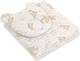 Bobono Set Für Krippe Rainbow Beige 2Stück