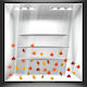 Herbstlaub Fensteraufkleber 2 Sets 36 Blätter 100cm x 100cm