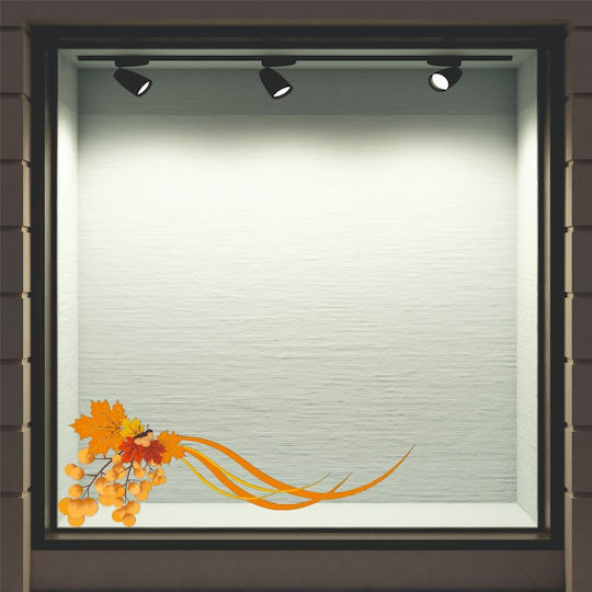 Autocolant de Toamnă pentru Vitrină 37 80cm X 30cm
