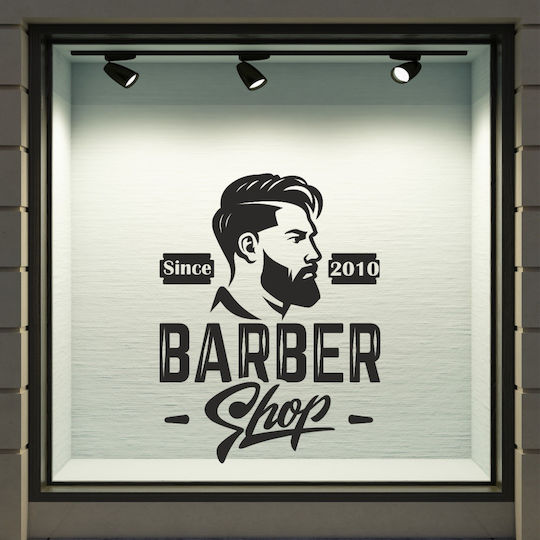 Barbershop Wandsticker 23 80cm x 62cm