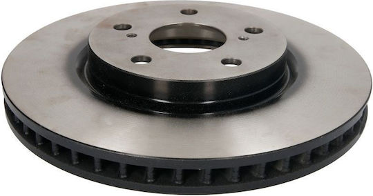Front Right and Left Brake Disc Trw Ventilated Lexus IS C II III 2.2d-3.0 Diameter 296mm Thickness 28mm Black 5 Holes