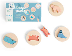 Holz Kinder Steckpuzzle 6pcs BS Toys Holz Kinder Steckpuzzle 6pcs BS Toys