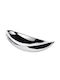 Serving Halifax Gondola Decorative Bowl Silver 40cm