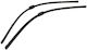 Valeo Gelenklose Scheibenwischer Frontspoiler 2 Stück Vf486 Silencio Xtrm 750/700mm Renault Espace Iv 11.02