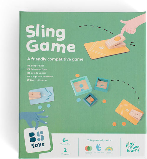 Board Game Sling Game (Καταπέλτης) for 2 Players 6+ Years Old BS Toys