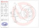 Rear Brake Disc Right Left Brembo Honda Civic X 1.0 1.5 1.6d 08.16 Diameter 282mm Height 37mm 5 Holes