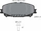 Textar Disc Brake Pad Set