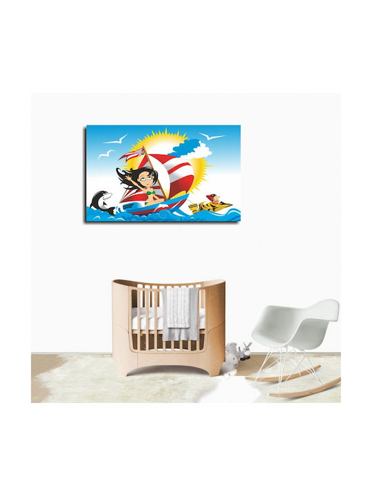 Orafol Kids Canvas Wall Painting 40x25cm