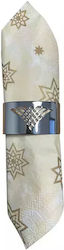 Stainless Steel Napkin Ring Design 6x3 Cm