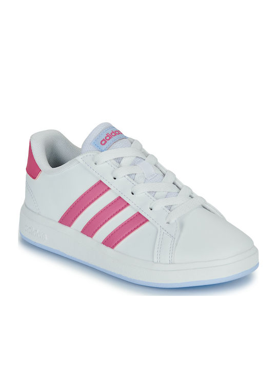 adidas Grand Court 2.0 K Παιδικά Sneakers Λευκά