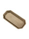 Nuova Vita Wooden Oval Decorative Tray 34x3x17cm