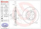 Brembo Brake Disc Front Right Left Ssangyong Tivoli Xlv 1.2 1.6 1.6d 298mm 5 Holes Internally Ventilated