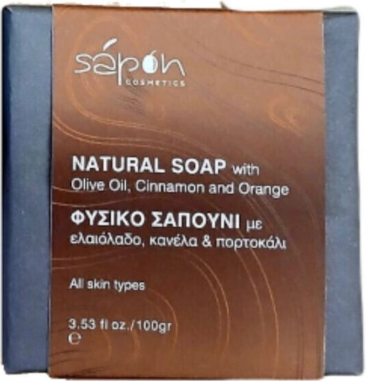 Sapon Σαπούνι Κανέλα - Πορτοκάλι 100gr