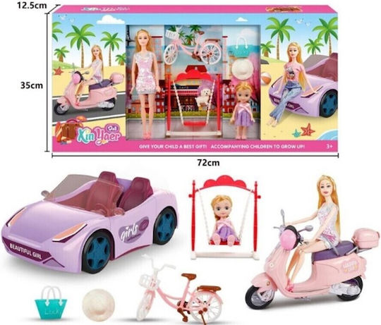 Martin Toys Puppenfahrzeug für 3+ Jahre alt+ Jahre