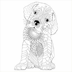 Decowalls Painting Dog