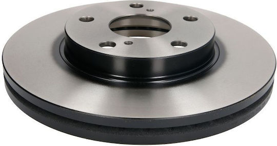 Front Brake Disc Right Left Trw Toyota Auris Corolla 1.2-1.8h 10.12-08.19 Diameter 277mm Thickness 26mm 5 Holes Ventilated