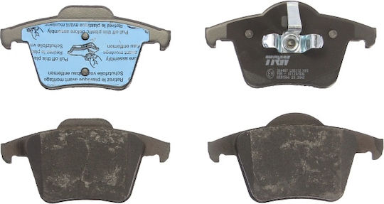Trw Automotive Rear Disc Brake Pad Set Volvo Xc90 I 2.4d-4.4 10.02-12.14 61.8mm Height 123.2mm Width 18.8mm Thickness