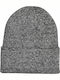Beanie Unisex Σκούφος Πλεκτός σε Γκρι χρώμα