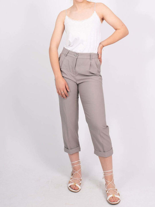 Fashioncore Dama Tesatura Pantaloni Gri