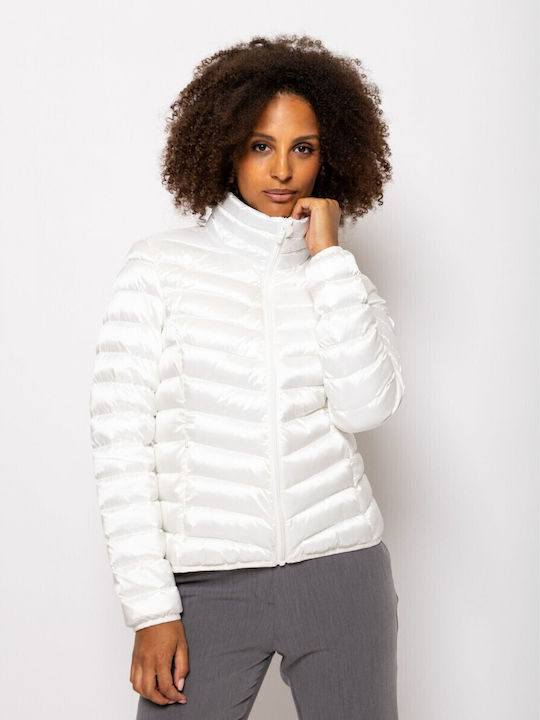 Scurtă Jachetă de femei Puffer Graphite