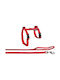 Flamingo Walking Harness for Large Cats with Leash Red 22-32cm 0000005210