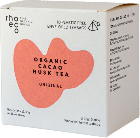 Rhoeco Organic Cocoa Shells Original 10 Sachets 16801