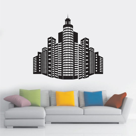 Wandsticker Gebäude 02 30cm x 30cm