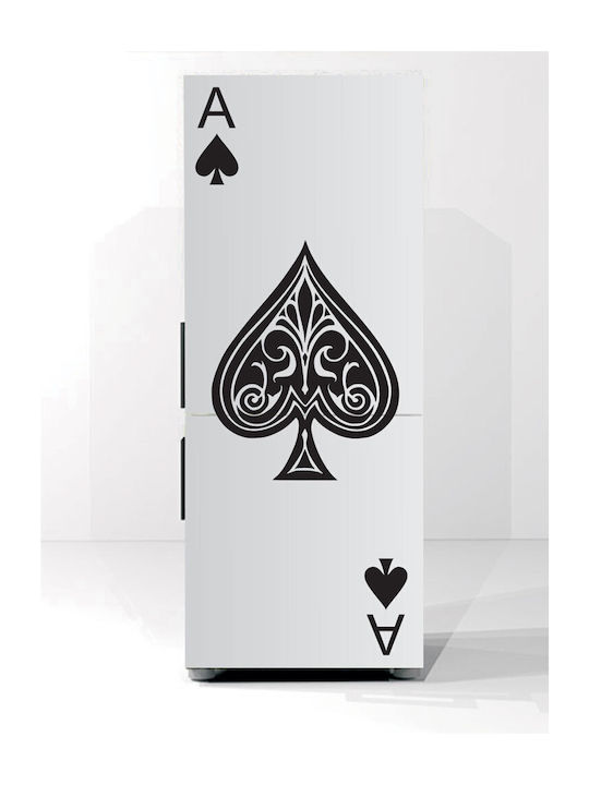 Διακοσμητικό Αυτοκόλλητο Ψυγείου Ace Of Spades 1τμχ Orafol