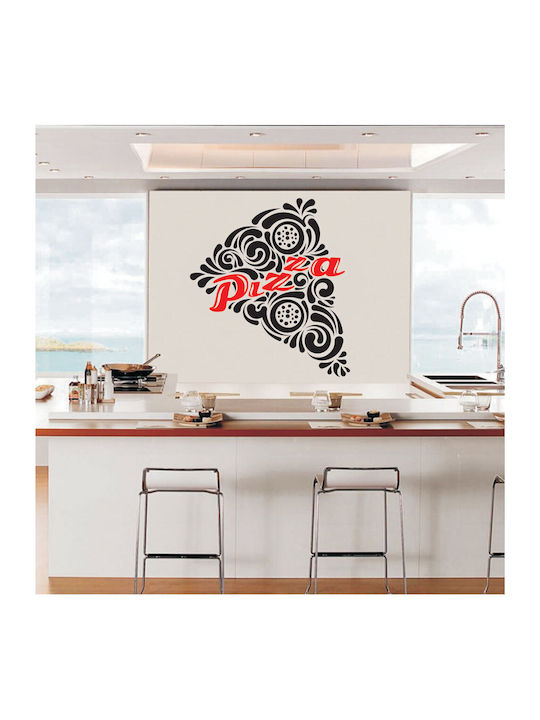 Αυτοκόλλητο Τοίχου Pizza Κομμάτι 75cm X 85cm