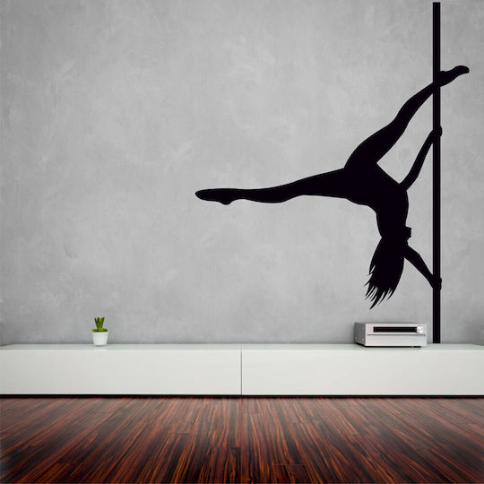 Pole-Dance-Wandaufkleber 40 cm x 50 cm