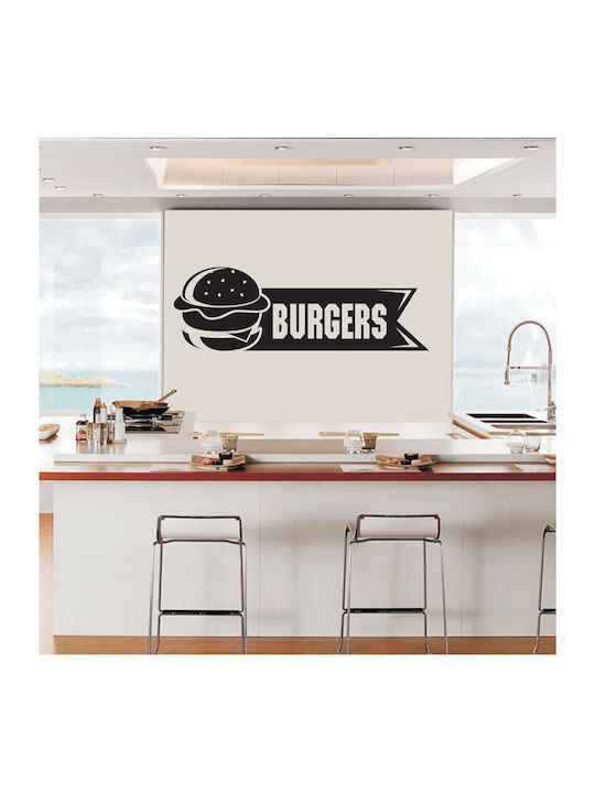 Autocolant de Perete Burgers 2 30cm X 10cm