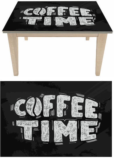 Autocolant pentru Masă Coffee Time 4 60cm X 40cm