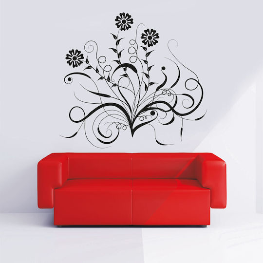 Αυτοκόλλητο Τοίχου Flowers 120cm X 120cm