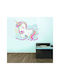 Kids Wall Sticker Unicorn 01 95cm X 82cm